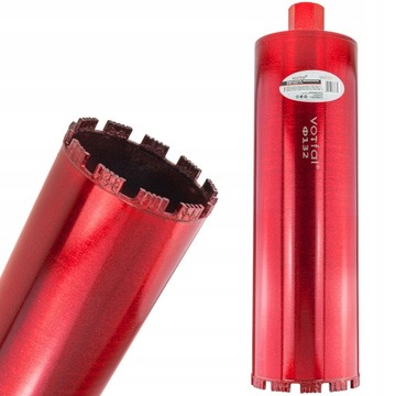 WIERTŁO KORONOWE DIAMENTOWE DO BETONU 132 x 450mm WIERTNICA OTWORNICA
