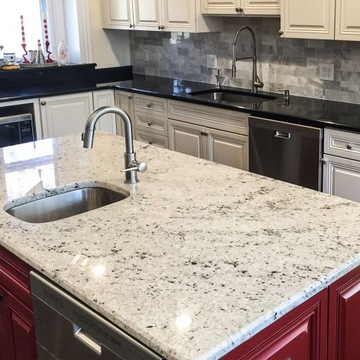 Blaty granit indyjski COLONIAL WHITE gr.3cm poler