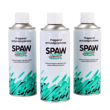 Spray preparat antyodpryskowy 400ml zestaw SPAWMIX