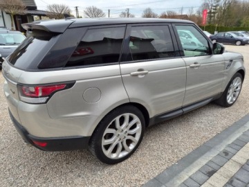 Land Rover Range Rover Sport II SUV 3.0 V6 340KM 2015 Land Rover Range Rover Sport Ful Opcja przebieg 160 tys km 3.0 Benzyna zar, zdjęcie 9