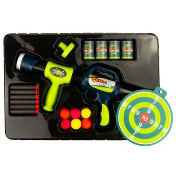 ПУСКОВАЯ ПУШКА ДЛЯ СТРЕЛОК ПУСКОВАЯ ШАРОВАЯ ПУСКОВАЯ СТРЕЛКА ИЗ ПЕНЫ + НАБОР АКСЕССУАРОВ NERF