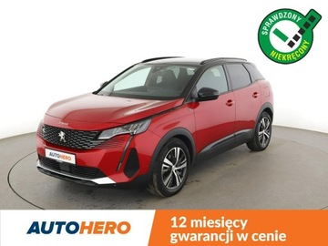 Peugeot 3008 II Plug-In Hybrid Facelifting 1.6 HYBRID4 300KM 2021 Peugeot 3008 FV23% Niski przebieg Historia