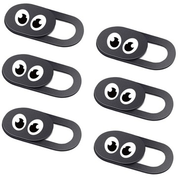 6x ZAŚLEPKA DO KAMERY LAPTOPA TABLETU zasłonka chroni dane NA KAMERKĘ 6szt