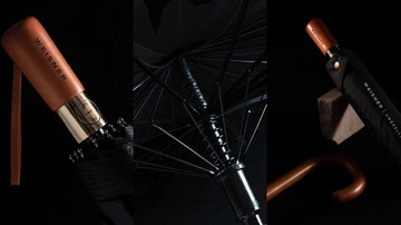 WEISNER SPARKLERPRO СКЛАДНОЙ ДЕРЕВЯННЫЙ ЗОНТ 140 СМ