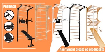 Лестница для упражнений с перилами Pelltech