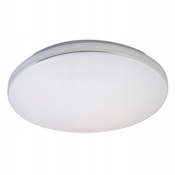 СВЕТИЛЬНИК ДЛЯ ВАННОЙ СВЕТОДИОДНЫЙ ПОТОЛОЧНЫЙ СВЕТИЛЬНИК 24ВТ IP44 ДЕКОРАТИВНЫЙ С ХРОМИРОВАННЫМИ ПОЛОСАМИ