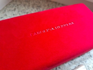 CAROLINA HERRERA etui futerał okulary {nowy} większy