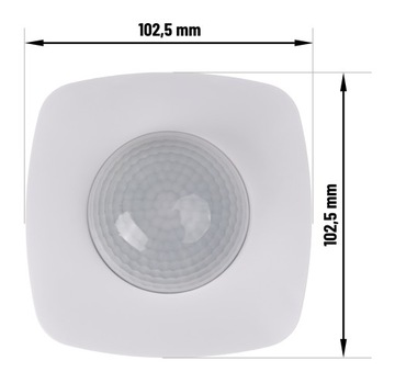 Накладной датчик присутствия с 3xPIR-светодиодами