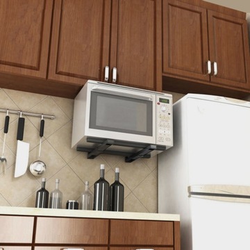 Регулируемый держатель полки, вешалка для бытовой электроники, микроволновая печь, спутниковый DVD