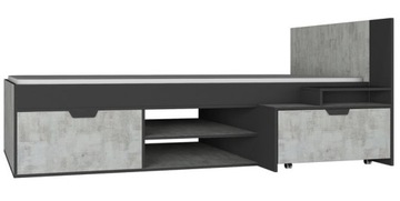 Łóżko NANO 13 dla dzieci i młodzieży ze stelażem