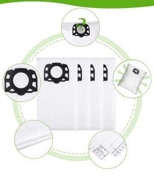 10 -кратный фильтр для вакуумного чистящего средства Karcher WD4 WD5 Premium KWD6 MV4 MV5 MV6