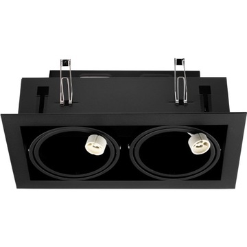 ПОДВИЖНЫЙ ГАЛОГЕННЫЙ ПОТОЛОЧНЫЙ СВЕТИЛЬНИК 2XAR111 GU10 LED