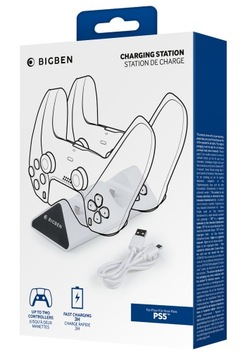 BigBen Ładowarka do padów PS5 DualSense USB-C