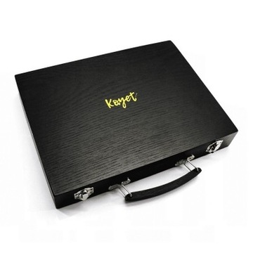 Набор Kayet ARTISTIC, ЧЕМОДАН деревянный, 59 шт.