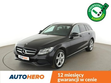 Mercedes Klasa C W205 2016 Mercedes C 350 PHEV Automat Avantgarde Klimatronik