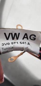 SKODA SUPERB III COMBI БУКСИРОВОЧНЫЙ КРЮК + ЖГУТ ПРОВОДОВ