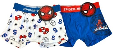 BOKSERKI SPIDERMAN ZESTAW 2-pack MAJTKI 128/134