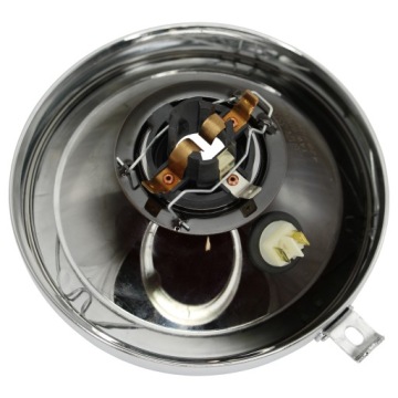 ВСТАВКА ПЕРЕДНЕГО ФОНАРА ХРОМИРОВАННАЯ РАМКА SIMSON S51 ENDURO