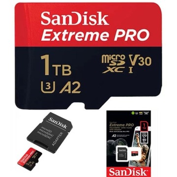 Карта памяти SanDisk Extreme Pro 1 ТБ, 200 МБ/с, новинка