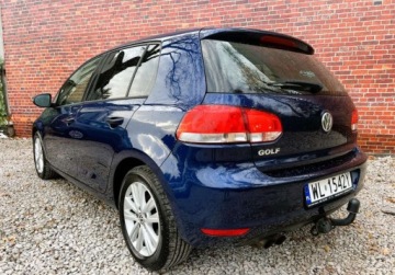 Volkswagen Golf VI Hatchback 5d 1.4 TSI 122KM 2009 Volkswagen Golf AUTOMAT DSG Hak Niski przebieg Warszawa 1.4 Benzyna 122KM, zdjęcie 2