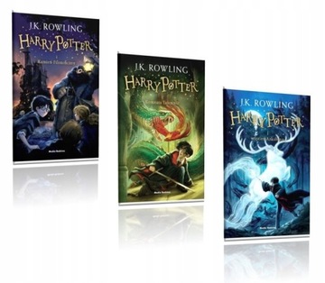 Zestaw Harry Potter 3w1 Super Prezent TW T. 1-3