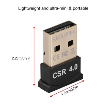 CSR4.0 Mini Adapter USB Bluetooth Odbiornik