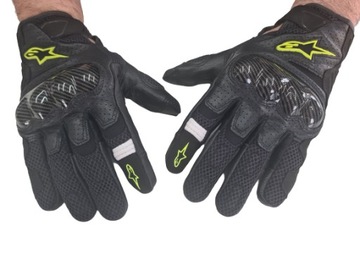Rękawice męskie ALPINESTARS SMX-1 v2 fluo XL