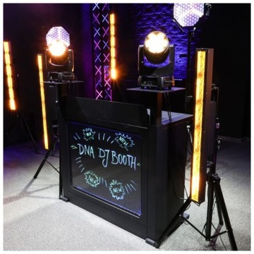 DNA DJ BOOTH СТОЛ DJ STAND RGB СВЕТОДИОДНАЯ ДОСКА РУЧКИ НАБОР КРЫШЕК