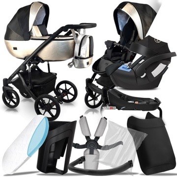 WÓZEK 4W1 BEXA AIR PRO AI17 I CYBEX ATON 5 + BAZA