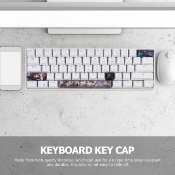 4 шт. шикарные колпачки для клавиатуры, компьютерные наклейки, наборы колпачков, прочные