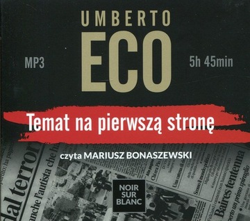 AUDIOBOOK Temat na pierwszą stronę
