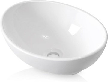 UMYWALKA NABLATOWA OWALNA CERAMICZNA KES BVS124