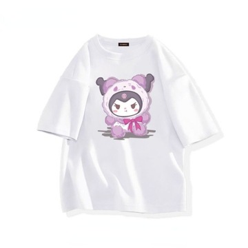 ФУТБОЛКА ЖЕНСКАЯ ЖЕНСКАЯ ФУТБОЛКА HELLO KITTY KUROMI ПОДАРОЧНОЕ КАЧЕСТВО