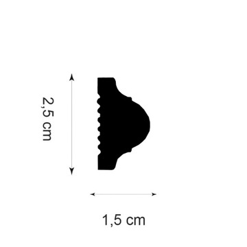 Белая полиуретановая штукатурка для стен SL02