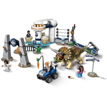 LEGO 75937 МИР Юрского периода Атака трицератопса