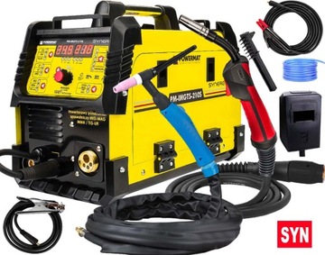PÓŁAUTOMAT SPAWALNICZY MMA TIG MIG MAG 200A 230V