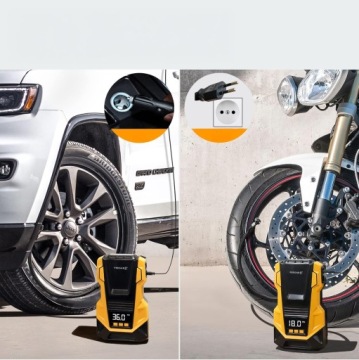 Автомобильный компрессор 12 В 230 В Feegar КОМПРЕССОР ПОРТАТИВНЫЙ НАСОС для светодиодных колес