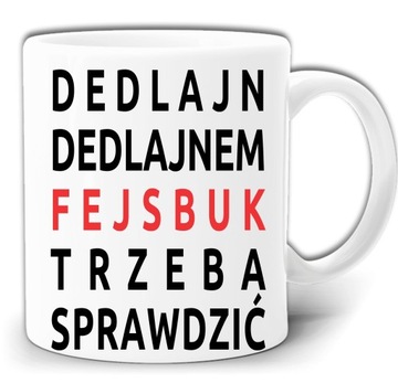 FEJSBUKA TRZEBA SPRAWDZIĆ KUBEK + PUDEŁKO GW633