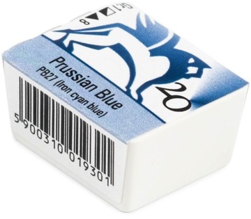AKWARELE EXTRA RENESANS 1,5ml KOSTKA 20 BŁĘKIT PRUSKI