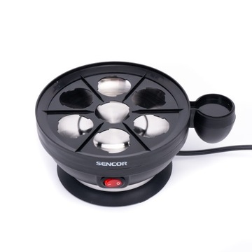 Стальная яйцеварка для приготовления 7 яиц ТАЙМЕР 3 ПРОГРАММЫ Sencor SEG 720BS