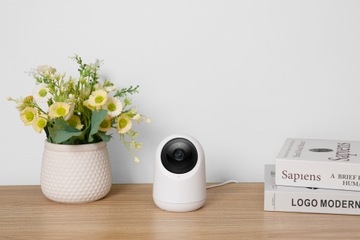 БЕСПРОВОДНАЯ IP-КАМЕРА SWITCHBOT, ПОВОРОТНАЯ НА 360° ДЛЯ ДОМА, WI-FI 2K В ПОМЕЩЕНИИ