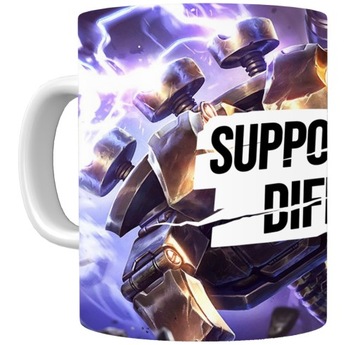 Kubek LEAGUE OF LEGENDS -SUPPORT DIFF - BLITZCRANK