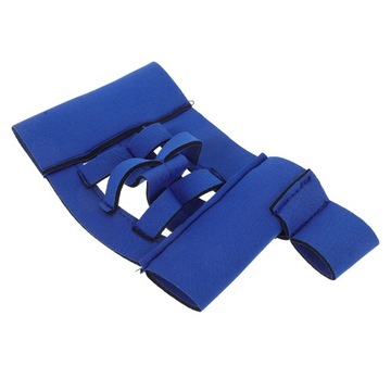 MŁODZIEŻOWE RĘKAWICE BASEBALLOWE DO TRENINGU SOFTBALLU NIEBIESKIE 14,00X9,00X0,20CM