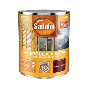 Sadolin Lakierobejca Extra ciemny mahoń 0,75L