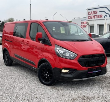 Ford Transit Custom I 2023 Ford Custom 2.0 TDCI-130 L2H1 TRAIL Brygadowy 6-cio osobowy Serwis Mod.2023, zdjęcie 12