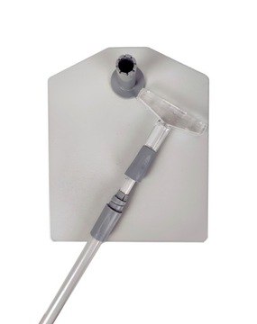 Телескопический рекламный стенд 60 см с рамкой А3 СБ