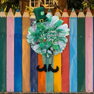 СТ. Венок ко Дню Святого Патрика Украшения