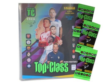 PANINI TOP CLASS 2024 ALBUM 3 SASZETKI KARTY PIŁKARSKIE POLSKI PRZEWODNIK