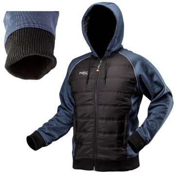 BLUZA ROBOCZA OCIEPLANA Z KAPTUREM NEO 81-556 M