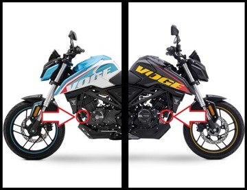 CRASH PADS MotopoliS - VOGE 125R 125 R - ТВЕРДЫЕ СЛАЙДЕРЫ CRASHPADS